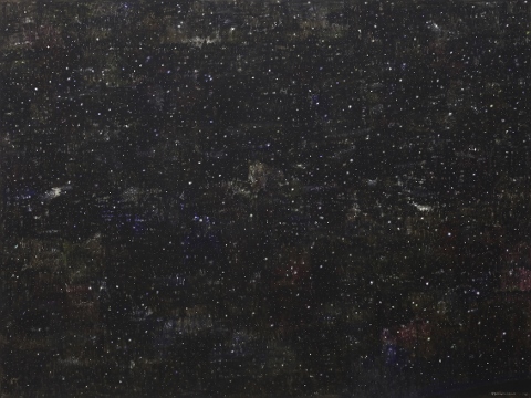 Natale Addamiano – Nodi quasi di stelle e Lucio Fontana